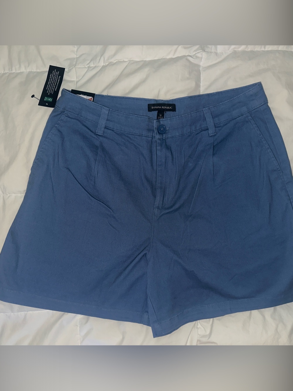 Casual Blue Women's Shorts